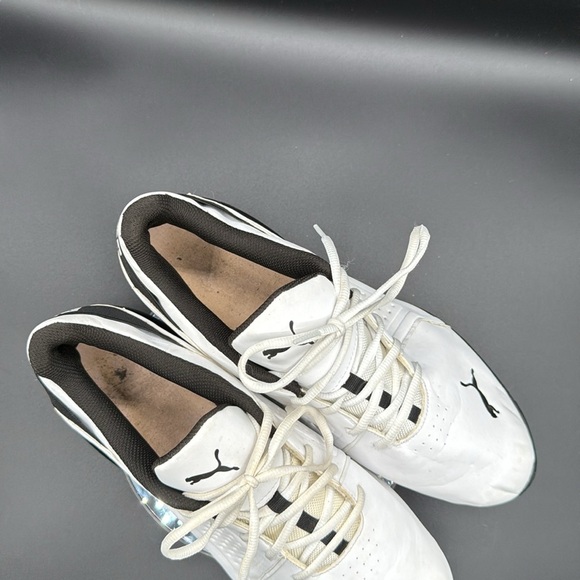 Puma Men's Viz Runner Sneaker 191037-01 White/Black - Picture 6 of 10